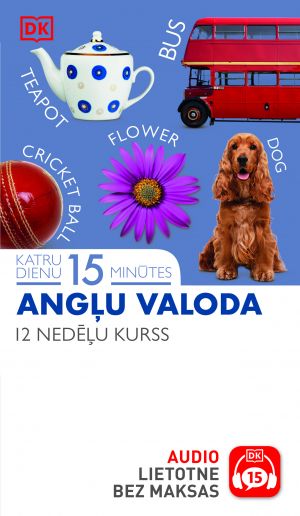 Katru dienu 15 minūtes. Angļu valoda. 12 nedēļu kurss