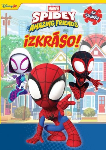 Spidey Amazing Friends. Izkrāso! Ar uzlīmēm