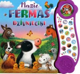 Mazie fermas dzīvnieciņi. Grāmata ar skaņu