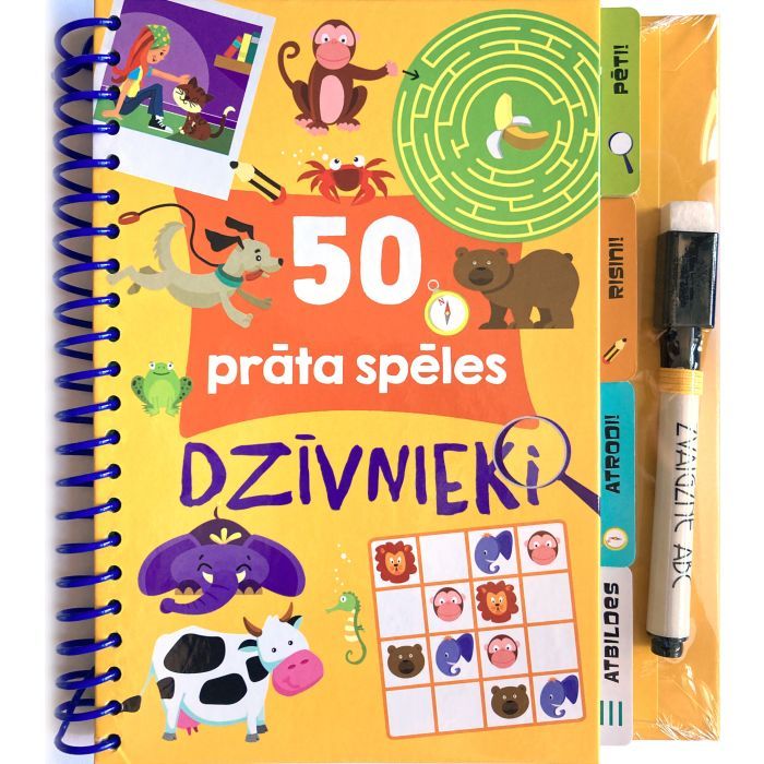 50 prāta spēles. Dzīvnieki 50 prāta spēles. Dzīvnieki