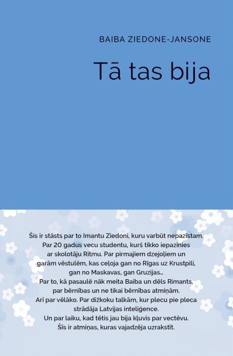 Tā tas bija Tā tas bija