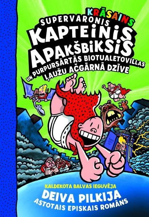 Supervaronis kapteinis Apakšbiksis, 8. Krāsainas ilustrācijas