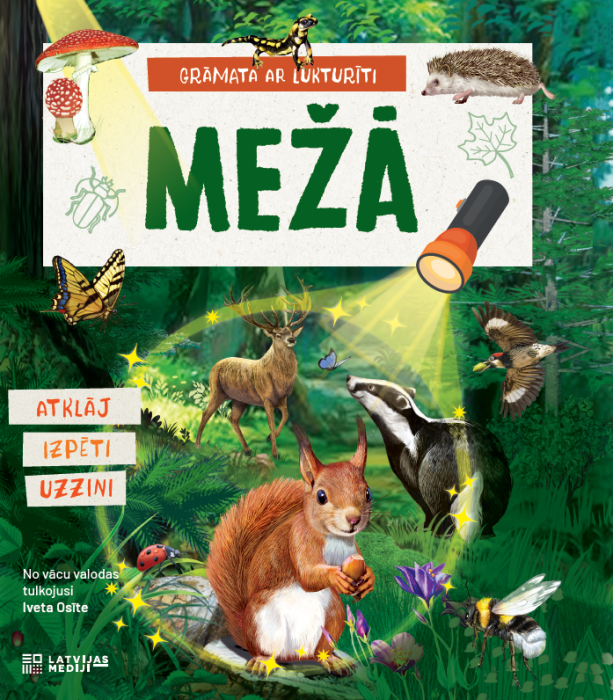 Mežā. Grāmata ar lukturīti