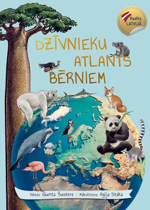 Dzīvnieku atlants bērniem