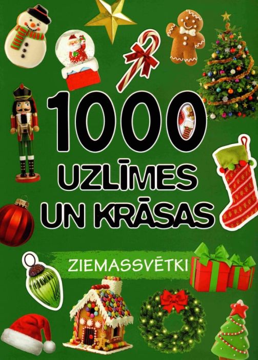 1000 uzlīmes un krāsas. Ziemassvētki