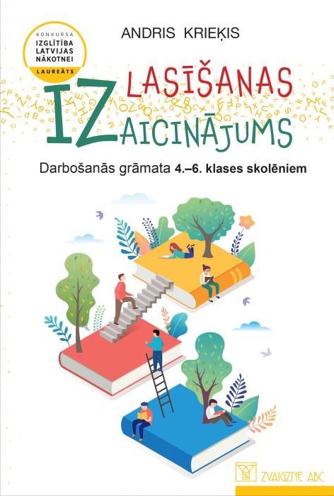 Lasīšanas izaicinājums. Darbošanās grāmata 4.-6. klases skolēniem