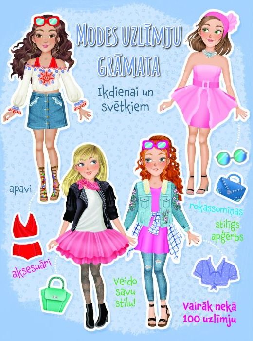Modes uzlīmju grāmata. Ikdienai un svētkiem!