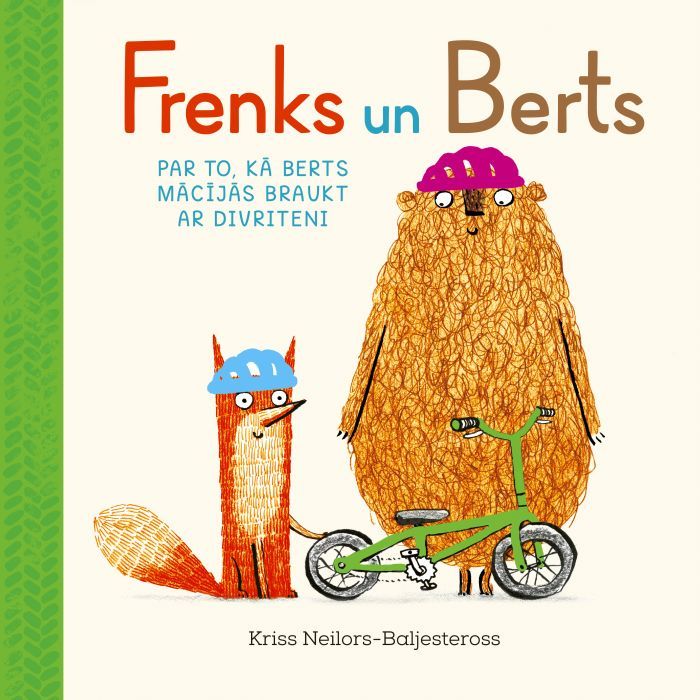 Frenks un Berts. Par to, kā Berts mācijās braukt ar divriteni