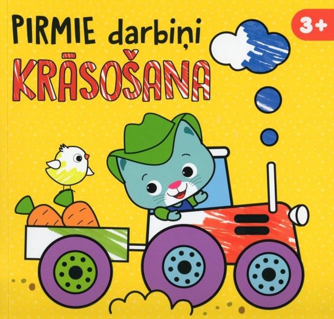 Pirmie darbiņi. Krāsošana 3+ (dzeltena)