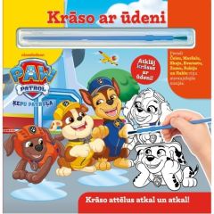 Ķepu patruļa . Krāso ar ūdeni. krāso attēlus atkal un atkal!