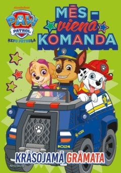 Paw Patrol. Mēs - viena komanda. Krāsojamā grāmata