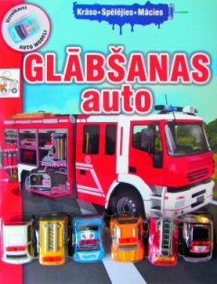 Glābšanas auto + 6 uzvelkami auto modeļi