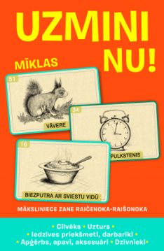 Uzmini nu! Mīklu spēle domāšanai un izklaidei (kastītē ir 56 kartītes)