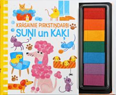 Krāsainie pirkstiņdarbi. Suņi un kaķi