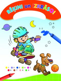 Rēķini un izkrāso! (sarkana)