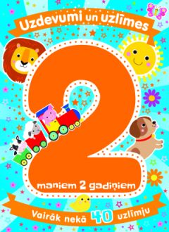 Uzdevumi un uzlīmes maniem 2 gadiņiem