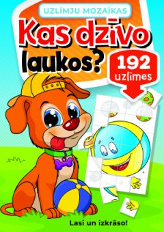 Kas dzīvo laukos? Uzlīmju mozaīkas