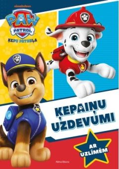 Paw Patrol. Ķepaiņu uzdevumi. Ar uzlīmēm