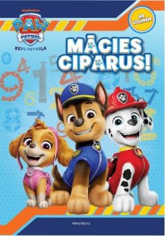 Paw Patrol. Mācies ciparus! Ar uzlīmēm