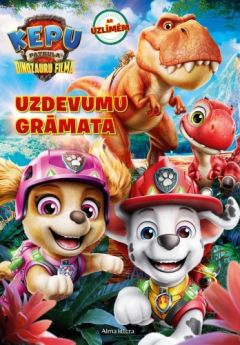 Ķepu patruļa. Dinozauru filma. Uzdevumu grāmata