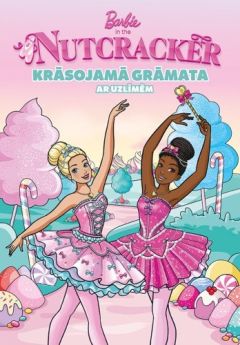 Barbie in the Nutcracker. Krāsojamā grāmata ar uzlīmēm