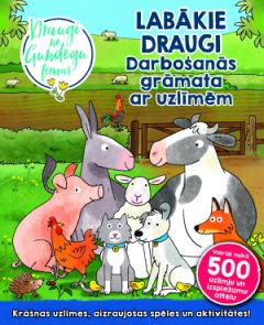 Labākie draugi. Darbošanās grāmata ar uzlīmēm