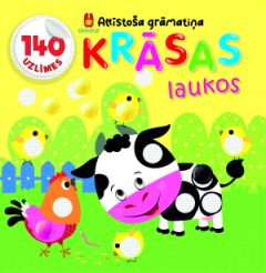 Krāsas laukos. Attīstoša grāmatiņa