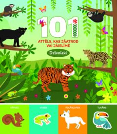 Dzīvnieki. 101 attēls, kas jāatrod vai jāielīmē