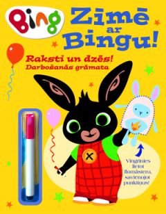 Zīmē ar Bingu! Raksti un dzēs! Darbošanās grāmata