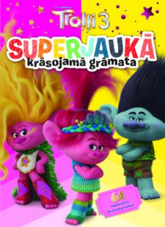 Troļļi 3. Superjaukā krāsojamā grāmata