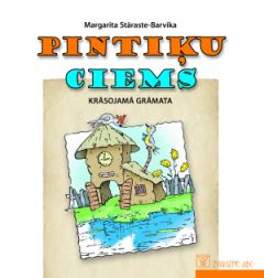 Pintiķu ciems. Krāsojamā grāmata