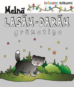 Krāsaini krikumi. Melnā lasām-darām grāmatiņa