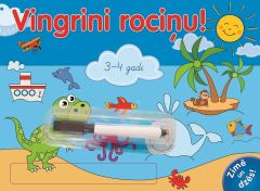 Vingrini rociņu! 3-4 gadi + flomāsters