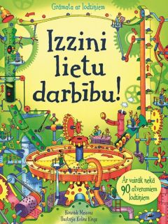 Izzini lietu darbību! Grāmata ar lodziņiem