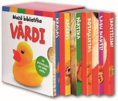 Mazā bibliotēka (kastītē 6 mazas grāmatiņas). Vārdi 