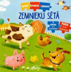 Zemnieku sētā. Mana puzles grāmata