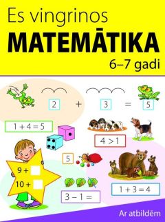 Es vingrinos. Matemātika. 6-7 gadi (ar atbildēm)