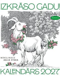 Izkrāso gadu! Kalendārs 2027