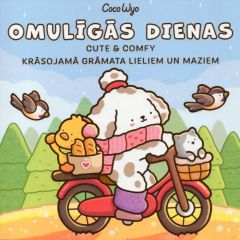Omulīgās dienas. Krāsojamā grāmata lieliem un maziem
