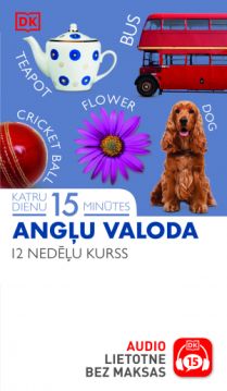 Katru dienu 15 minūtes. Angļu valoda. 12 nedēļu kurss