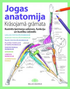 Jogas anatomija. Krāsojamā grāmata