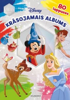 Disney. Krāsojamais albums. 80 lappuses. Disney