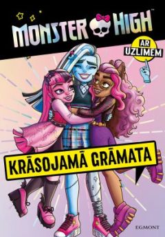 Monster High. Krāsojamā grāmata. Ar uzlīmēm