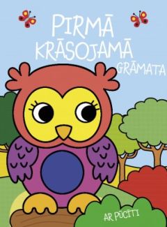 Pirmā krāsojamā grāmata ar pūcīti