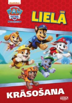 Paw Patrol. Lielā krāsošana