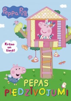 Peppa Pig. Pepa piedzīvojumi. Krāso un līmē