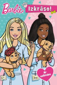 Barbie. Izkrāso! Ar uzlīmēm