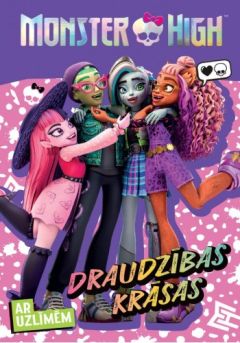 Monster High. Draudzības krāsas. Ar uzlīmēm
