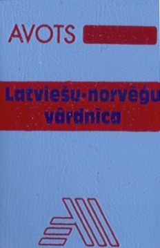 Latviešu - norvēģu vārdnīca