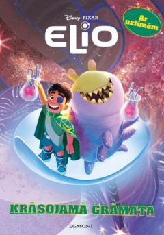 Elio. Krāsojamā grāmata. Ar uzlīmēm. Disney
